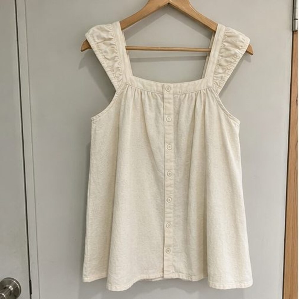 Cream Puff Sleeve Top